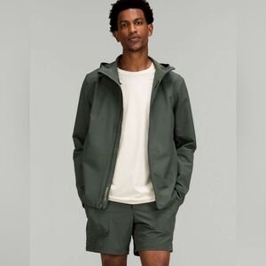 Men’s lululemon warp lightweight packable jacket sz M
